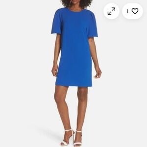 Felicity & Coco Devery Crepe Shift Dress
